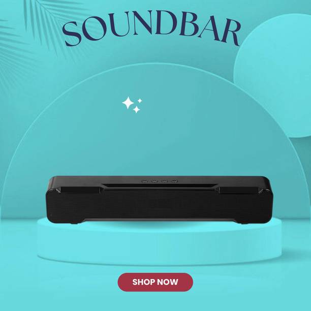 Clairbell 20W Bluetooth Soundbar with 4 Hours Wireless ...