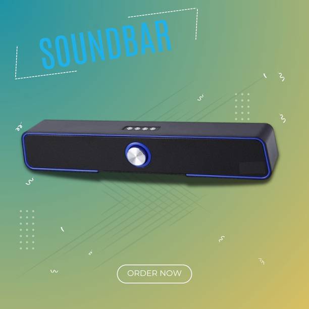 Clairbell 10W Bluetooth Soundbar with 4 Hours Wireless Playback Bluetooth SpeakersTY401 10 W Bluetooth Soundbar