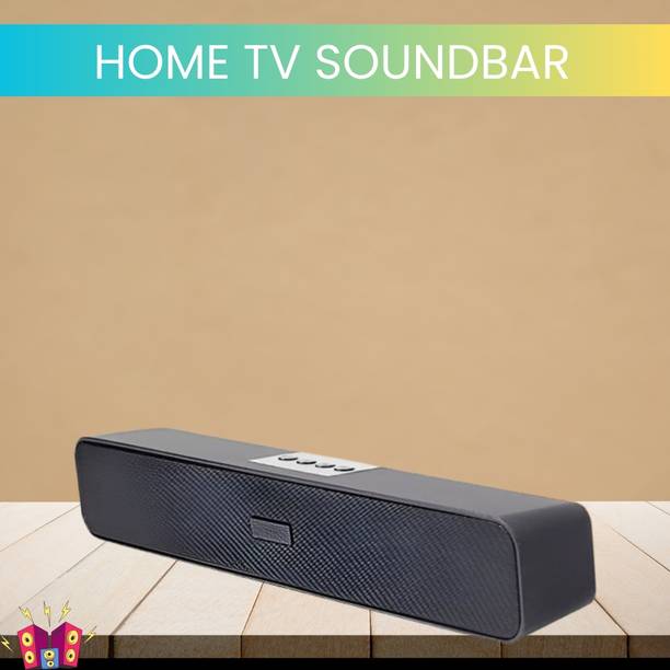 YAROH E91 (PORTABLE HOME THEATER SOUNDBAR) Crydtal Sound, Support SD Card/Aux/USBQ419 20 W Bluetooth Soundbar