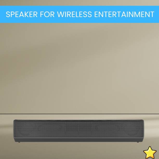 SYARA Musicbar (PORTABLE HOME THEATER SOUNDBAR) Compatibility TV/PC With HD SoundRN377 20 W Bluetooth Soundbar