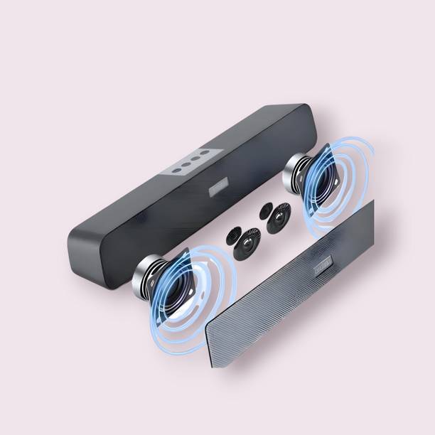 TWS Portable Home TV SOUNDBAR Dynamic Thunder Sound 2400mAh Battery 10 W Speaker_QR 10 W Bluetooth Soundbar