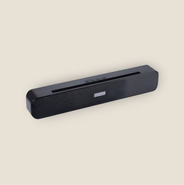 AIZINA Portable Home TV SOUNDBAR Dynamic Thunder Sound 2400mAh Battery 10 W Speaker_E6 10 W Bluetooth Soundbar