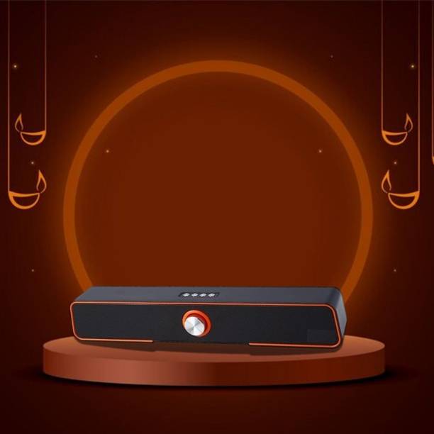 Clairbell DJ Box 20W Speaker 2400mAh battery & FM Radio sound box Bluetooth speakerET466 20 W Bluetooth Soundbar