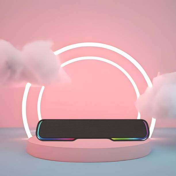 GUGGU DJ Box 25W Speaker 2400mAh battery & RGB Light sound box Bluetooth speakerUB513 25 W Bluetooth Soundbar