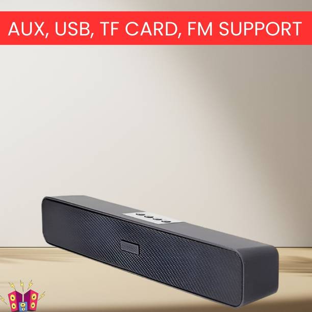 GUGGU E91 (PORTABLE HOME THEATER SOUNDBAR) Crydtal Sound, Support SD Card/Aux/USBB247 20 W Bluetooth Soundbar
