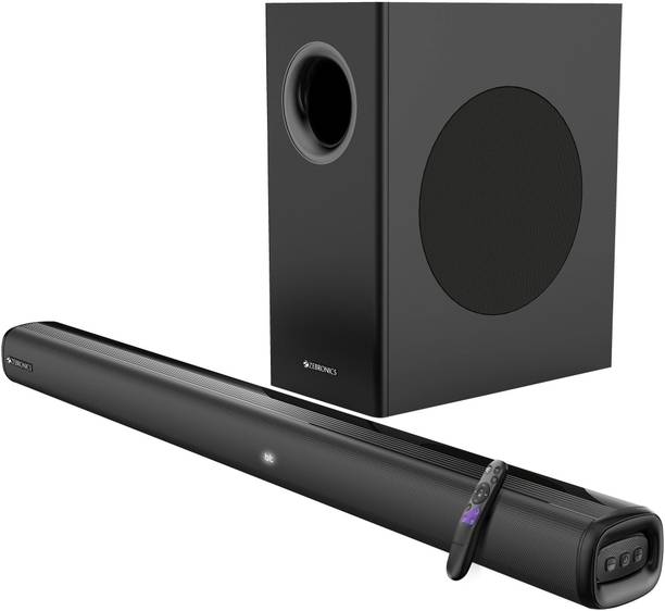 ZEBRONICS Juke Bar 4100 , Wall Mountable,HDMI (ARC),USB,AUX 200 W Bluetooth Soundbar