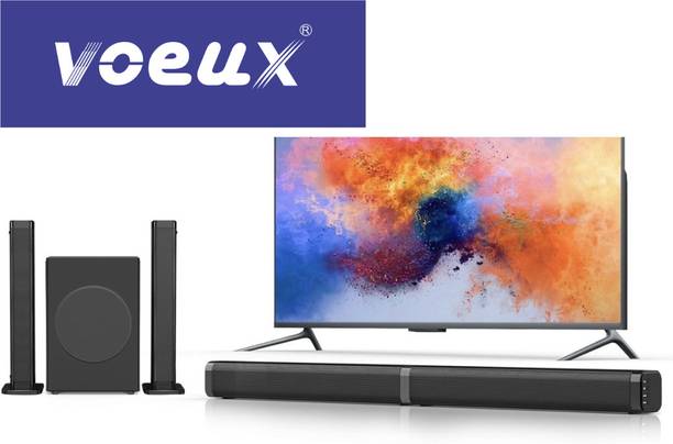 Voeux 160W 2-in-1 Separable Bluetooth Soundbar with Subwoofer for Smart TV 160 W Bluetooth Soundbar