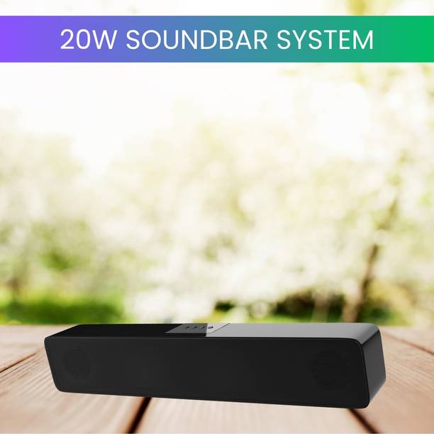 Clairbell Bluetooth (PORTABLE HOME THEATER SOUNDBAR) Crystal Clear Sound, 5H. PaytimeI270 20 W Bluetooth Soundbar