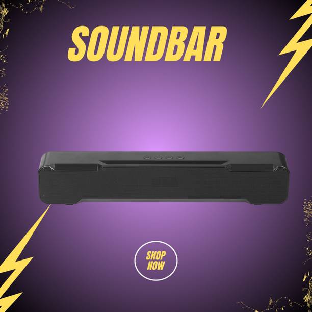 GUGGU 20W Bluetooth Soundbar with 4 Hours Wireless Playback Bluetooth Speakers5DX409 20 W Bluetooth Soundbar