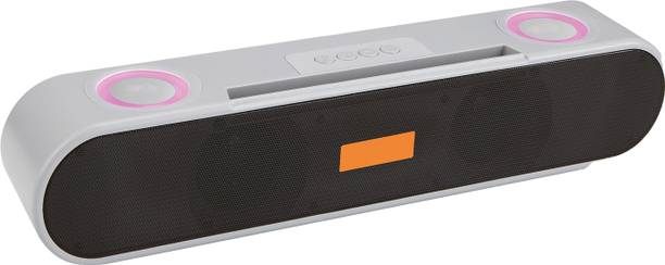 ZWOLLEX Extra Bass Speaker, Supports TF/SD Card/USB, and AUX, 8 Hours Playback Time 20 W Bluetooth Soundbar