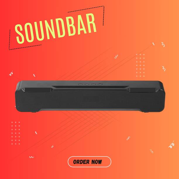 GUGGU 20W Bluetooth Soundbar with 4 Hours Wireless Playback Bluetooth Speakers5DX326 20 W Bluetooth Soundbar