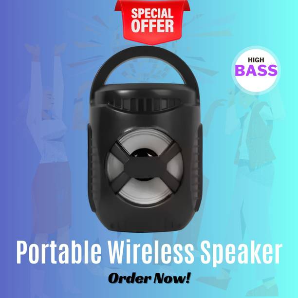 Clairbell Bluetooth Speaker 10W Portable Outdoor Speaker With HD Sound And RGB LghtD53 10 W Bluetooth Soundbar