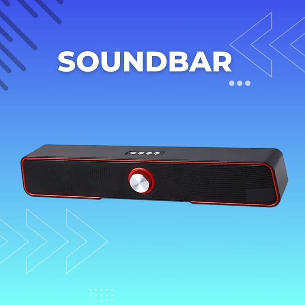 GUGGU 10W Bluetooth Soundbar with 4 Hours Wireless Playback Bluetooth SpeakersER68 10 W Bluetooth Soundbar