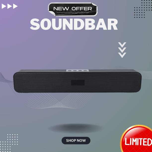 Clairbell 20W Bluetooth Soundbar with 4 Hours Wireless PlayTime Bluetooth Speakers2G301 20 W Bluetooth Soundbar