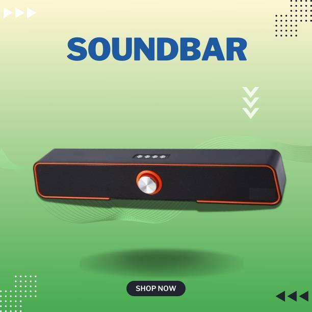 Clairbell 10W Bluetooth Soundbar with 4 Hours Wireless Playback Bluetooth SpeakersTY364 10 W Bluetooth Soundbar