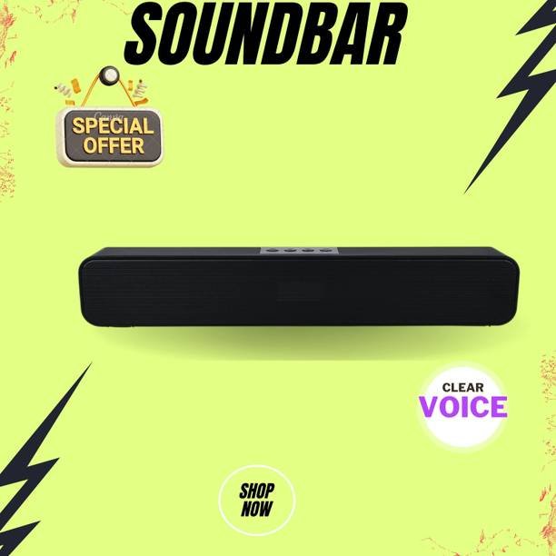 FRONY Bluetooth Soundbar Speaker 12Hrs Playback, HD Stereo for Phone/PC/TV/Laptopi277 20 W Bluetooth Soundbar