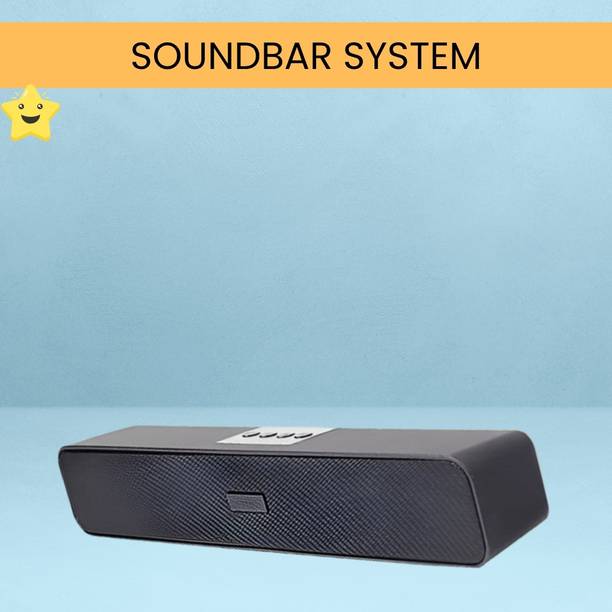 FRONY E91 (PORTABLE HOME THEATER SOUNDBAR) Crydtal Sound Support SD Card/Aux/USBC162 20 W Bluetooth Soundbar