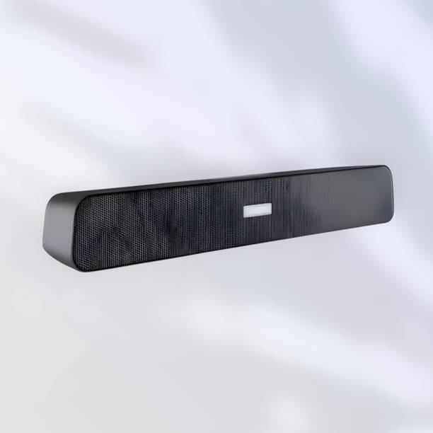 AIZINA Portable Home TV SOUNDBAR Dynamic Thunder Sound 2400mAh Battery 10 W Speaker_GU 10 W Bluetooth Soundbar