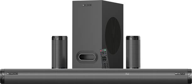 ZEBRONICS Juke Bar 700 5.1 Dolby Audio with Dual Wireless Rear Satellites 525 W Bluetooth Soundbar