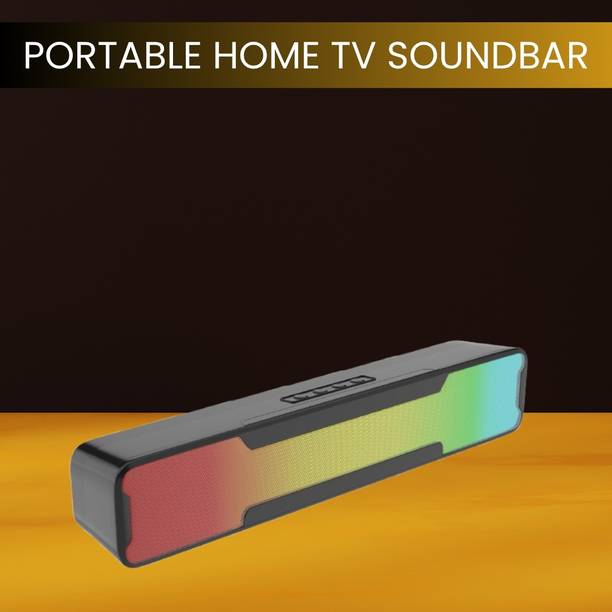 GUGGU Megabar (PORTABLE HOME TV SOUNDBAR) Dynamic Thunder Sound With RGB LightYJ287 20 W Bluetooth Soundbar