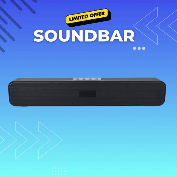 GUGGU 20W Bluetooth Soundbar with 4 Hours Wireless PlayTime Bluetooth Speakerso0431 20 W Bluetooth Soundbar