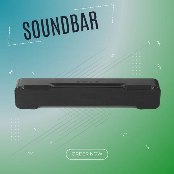 Clairbell 20W Bluetooth Soundbar with 4 Hours Wireless Playback Bluetooth SpeakersC1V418 20 W Bluetooth Soundbar