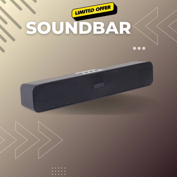 Clairbell Bluetooth Soundbar Speaker 12Hrs Playback, HD Stereo for Phone/PC/TV/Laptopi67 20 W Bluetooth Soundbar