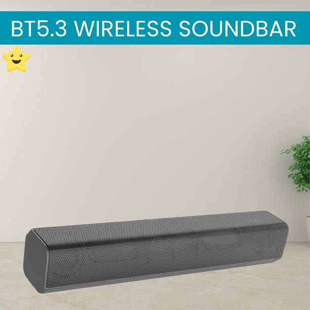 GUGGU Music Bar (PORTABLE HOME THETER SOUNDBAR)With Stereo Sound & 1200mAh BatteryR288 20 W Bluetooth Soundbar