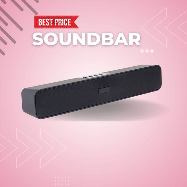 Clairbell Bluetooth Soundbar Speaker 12Hrs Playback, HD Stereo for Phone/PC/TV/Laptopi82 20 W Bluetooth Soundbar