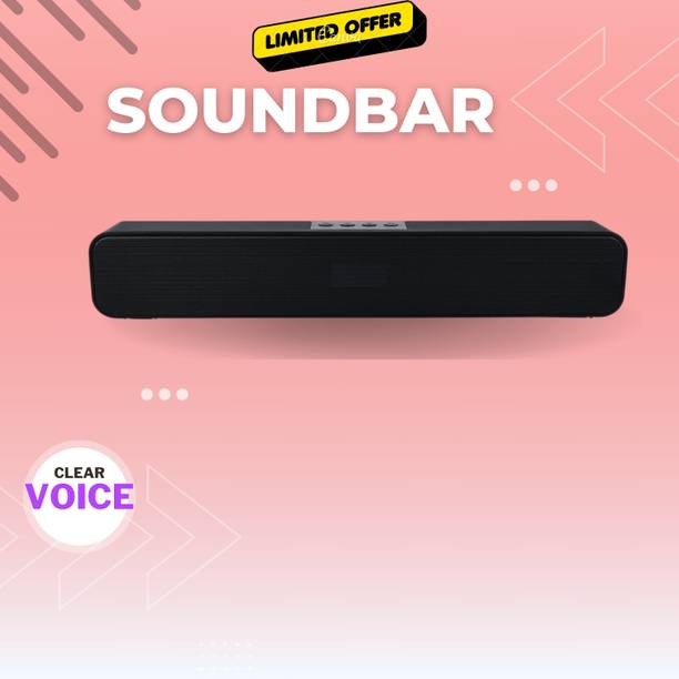 Clairbell Bluetooth Soundbar Speaker 12Hrs Playback, HD Stereo for Phone/PC/TV/Laptopi503 20 W Bluetooth Soundbar