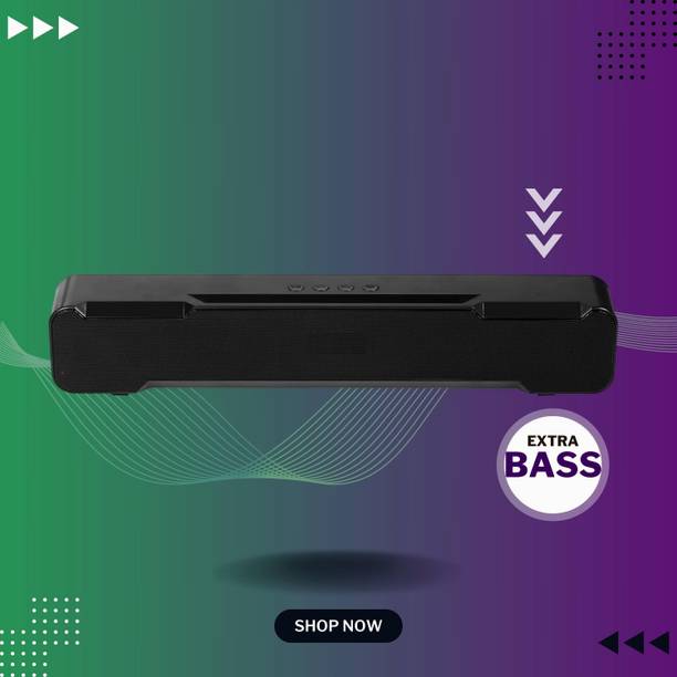 FRONY 20W Bluetooth Soundbar with 4 Hours Wireless Playback Bluetooth SpeakersA1O115 20 W Bluetooth Soundbar