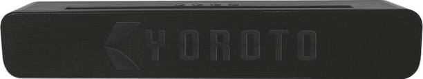 YOROTO Wireless Superior Sound bar with Ear-Shaking Sound & Powerful Bass 20 W Bluetooth Soundbar