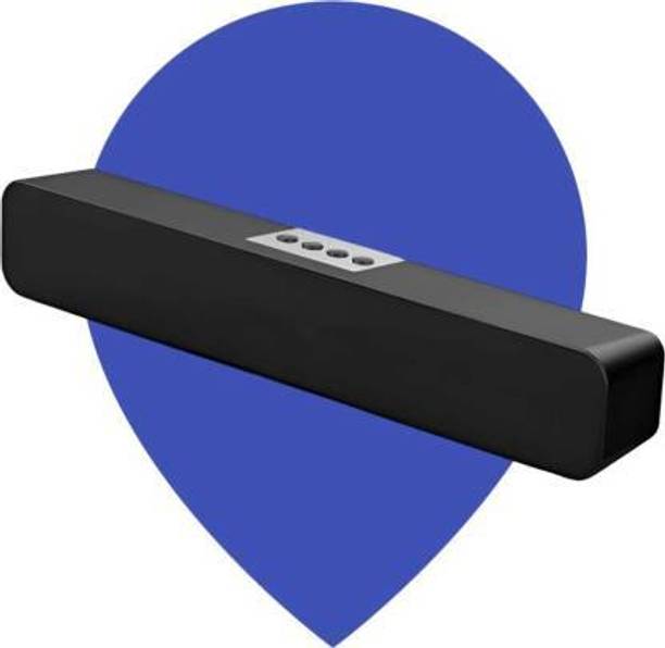 SoRoo Bluetooth Speaker with Built-in FM Radio input Support Speakers 10 W Bluetooth Soundbar