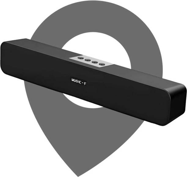 Music-F with Rich Bass, 5 Hrs Playtime, IPX7, Ultra Portable Bluetooth Speaker 19 W Bluetooth Soundbar