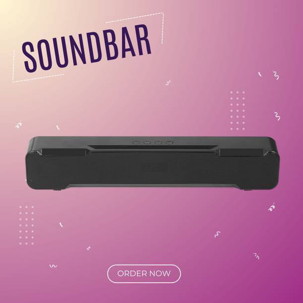 Clairbell 20W Bluetooth Soundbar with 4 Hours Wireless Playback Bluetooth SpeakersC1V490 20 W Bluetooth Soundbar