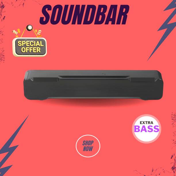 Clairbell Bluetooth Soundbar Speaker With 12H Playback HD Stereo for Phone/PC/TV/Laptop21 20 W Bluetooth Soundbar