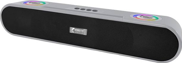 YOROTO Wireless Premium Soundbar with HD Sound Speakers & Powerful bass 20 W Bluetooth Soundbar