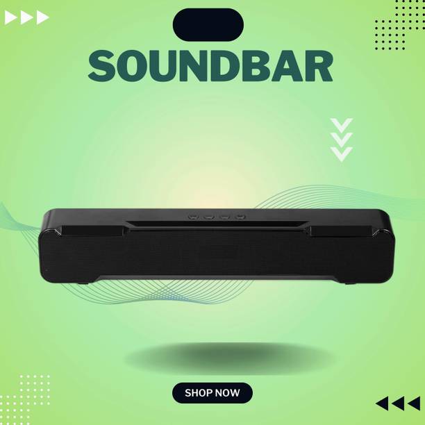 FRONY 20W Bluetooth Soundbar with 4 Hours Wireless Playback Bluetooth SpeakersA1O139 20 W Bluetooth Soundbar