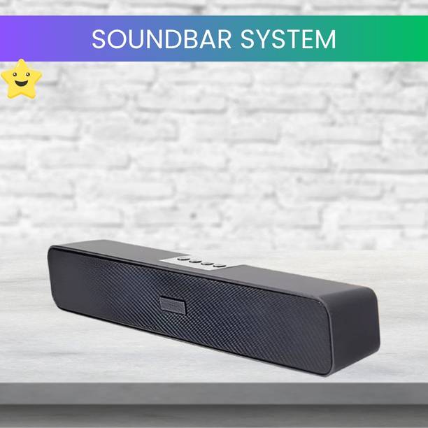 FRONY E91 (PORTABLE HOME THEATER SOUNDBAR) Crydtal Sound Support SD Card/Aux/USBC6 20 W Bluetooth Soundbar