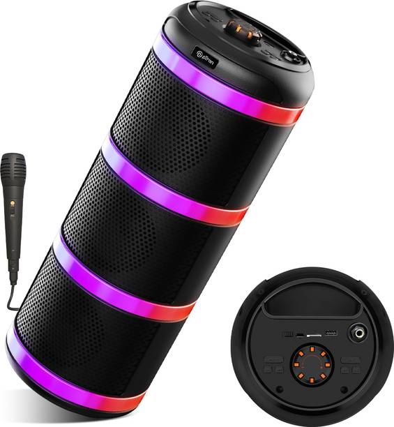 PTron Fusion Theatre with 60W Pristine Sound, Karaoke Mic, RGB Lights & 6Hrs Playback 60 W Bluetooth Party Speaker