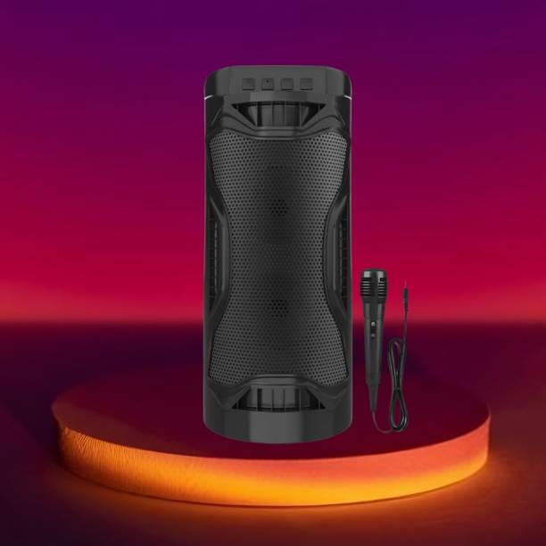Clairbell Bubble (PORTABLE BLUETOOTH PARTY SPEAKER) With Mic and Crystal SoundZH254 30 W Bluetooth Tower Speaker