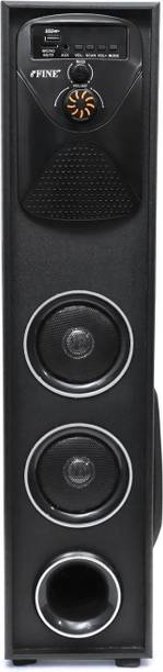 FINE Shooter Tower Multimedia Speaker with Bluetooth, USB, FM AUX 80 W Speaker 80 W Bluetooth Tower Speaker