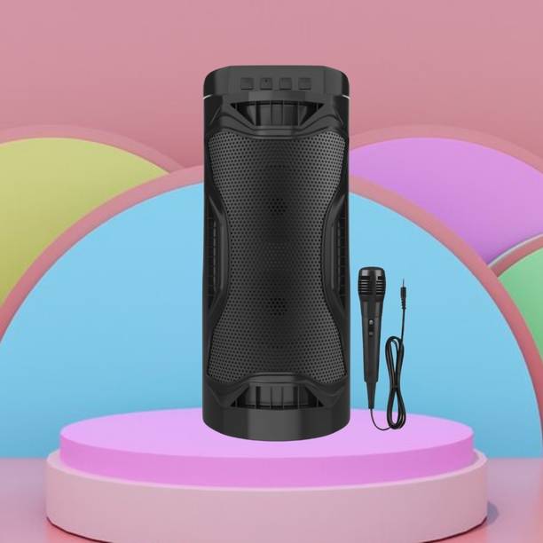 SACRO Bubble (PORTABLE BLUETOOTH PARTY SPEAKER) With Mic and Crystal SoundQE179 30 W Bluetooth Tower Speaker