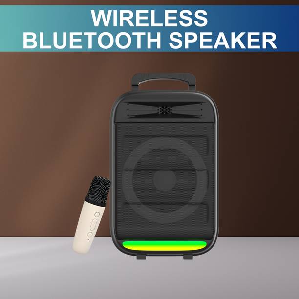 SACRO Monster (WIRELESS TOWER SPEAKER) Dynamic Thunder Sound With Karaoke MicL1 35 W Bluetooth Tower Speaker