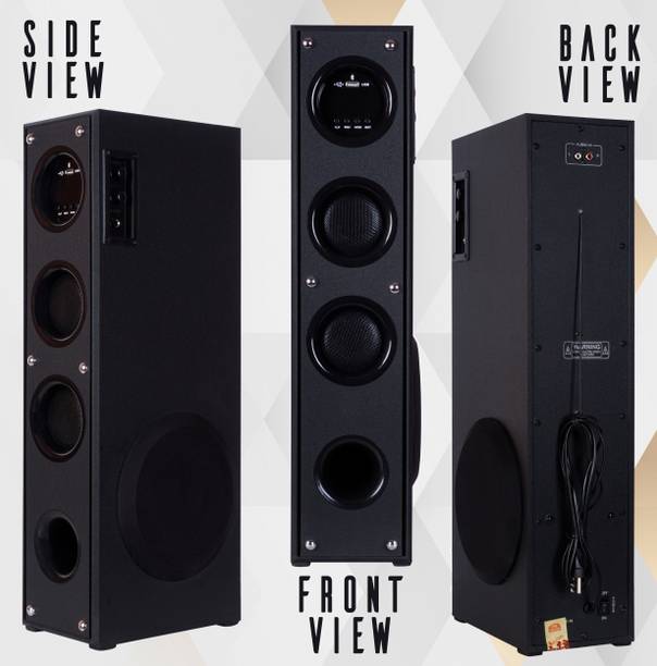 Quaranel ER-343 multimedia speaker Sound Stereo bass Built-in FM 120 W Bluetooth Tower Speaker