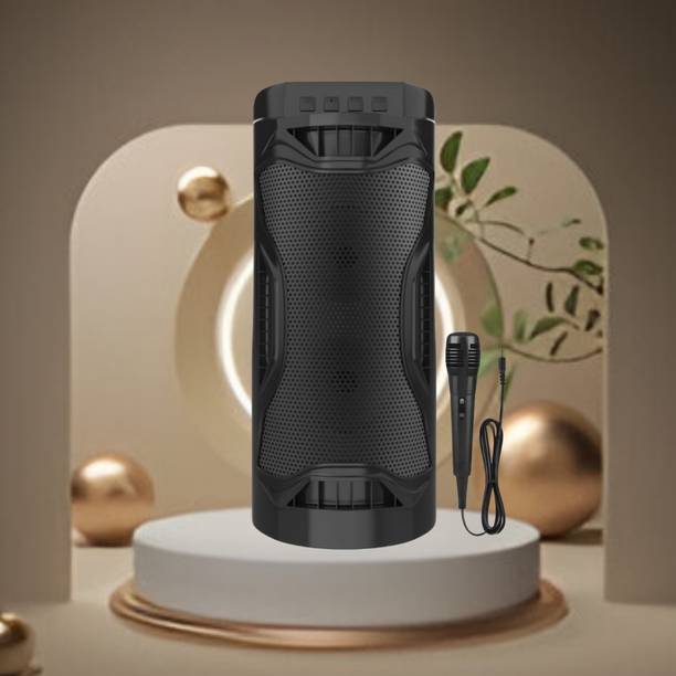 Clairbell Bubble (PORTABLE BLUETOOTH PARTY SPEAKER) With Mic and Crystal SoundZH348 30 W Bluetooth Tower Speaker