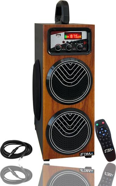 etmax Black ET-6042 TWN 150 W Bluetooth Tower Speaker