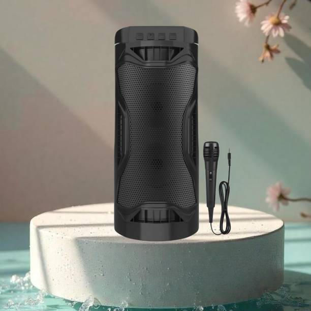 SACRO Bubble (PORTABLE BLUETOOTH PARTY SPEAKER) With Mic and Crystal SoundQE393 30 W Bluetooth Tower Speaker