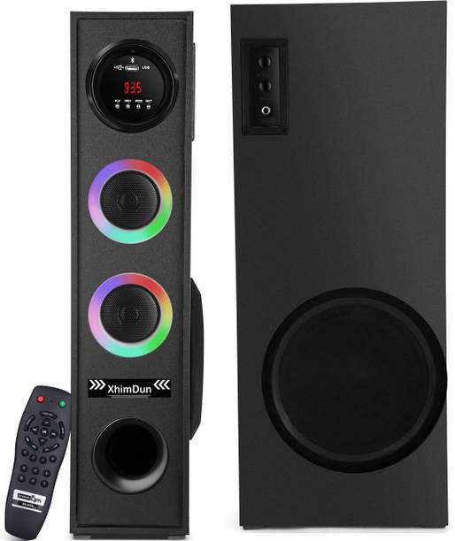 Xhimdun RING LED high bass tower speaker 110 W Bluetooth Tower Speaker