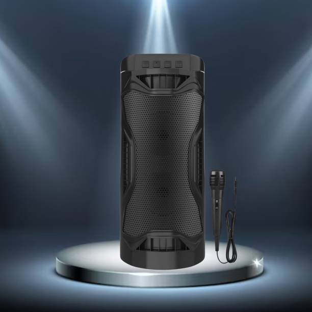 SACRO Bubble (PORTABLE BLUETOOTH PARTY SPEAKER) With Mic and Crystal SoundQE303 30 W Bluetooth Tower Speaker